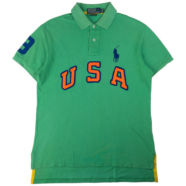 Vintage Polo Ralph Lauren USA Polo Shirt Size M – Known Source