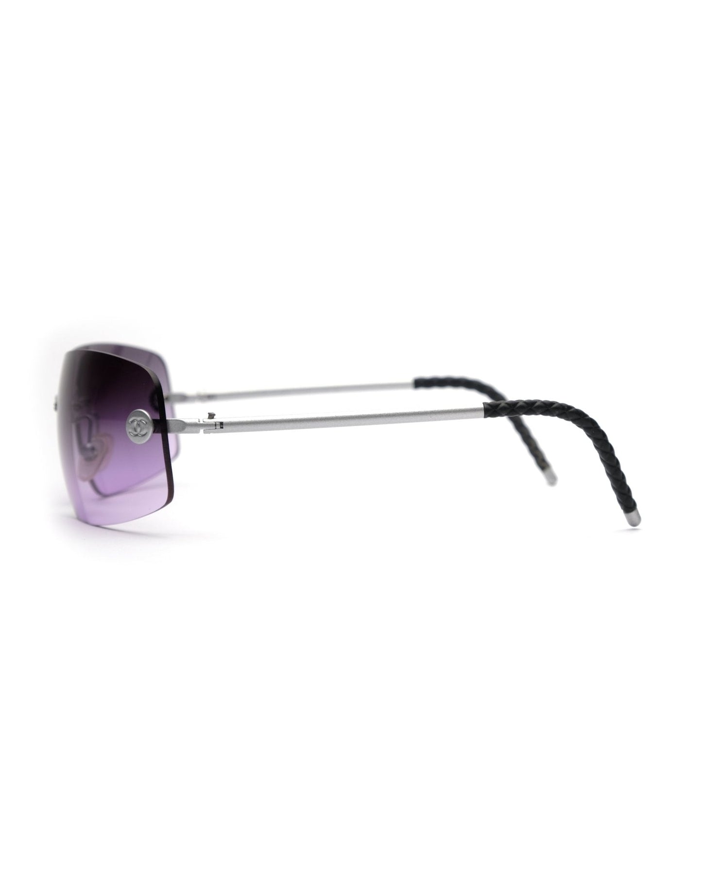 Chanel-Chanel Spring 2002 rimless sunglasses vintage Sunglasses – The Dryads