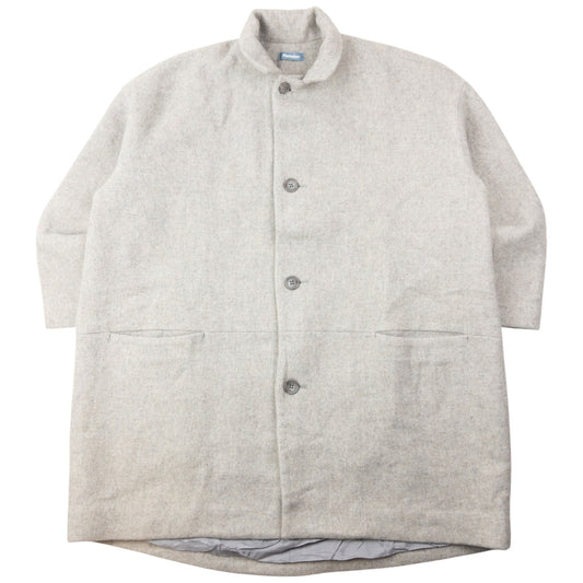 Vintage 90s Plantation By Issey Miyake Wool Button Up Jacket Size XL | XL, Grey