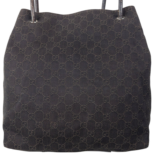Vintage 2000s Gucci Monogram Shoulder Bag | O/S, Brown