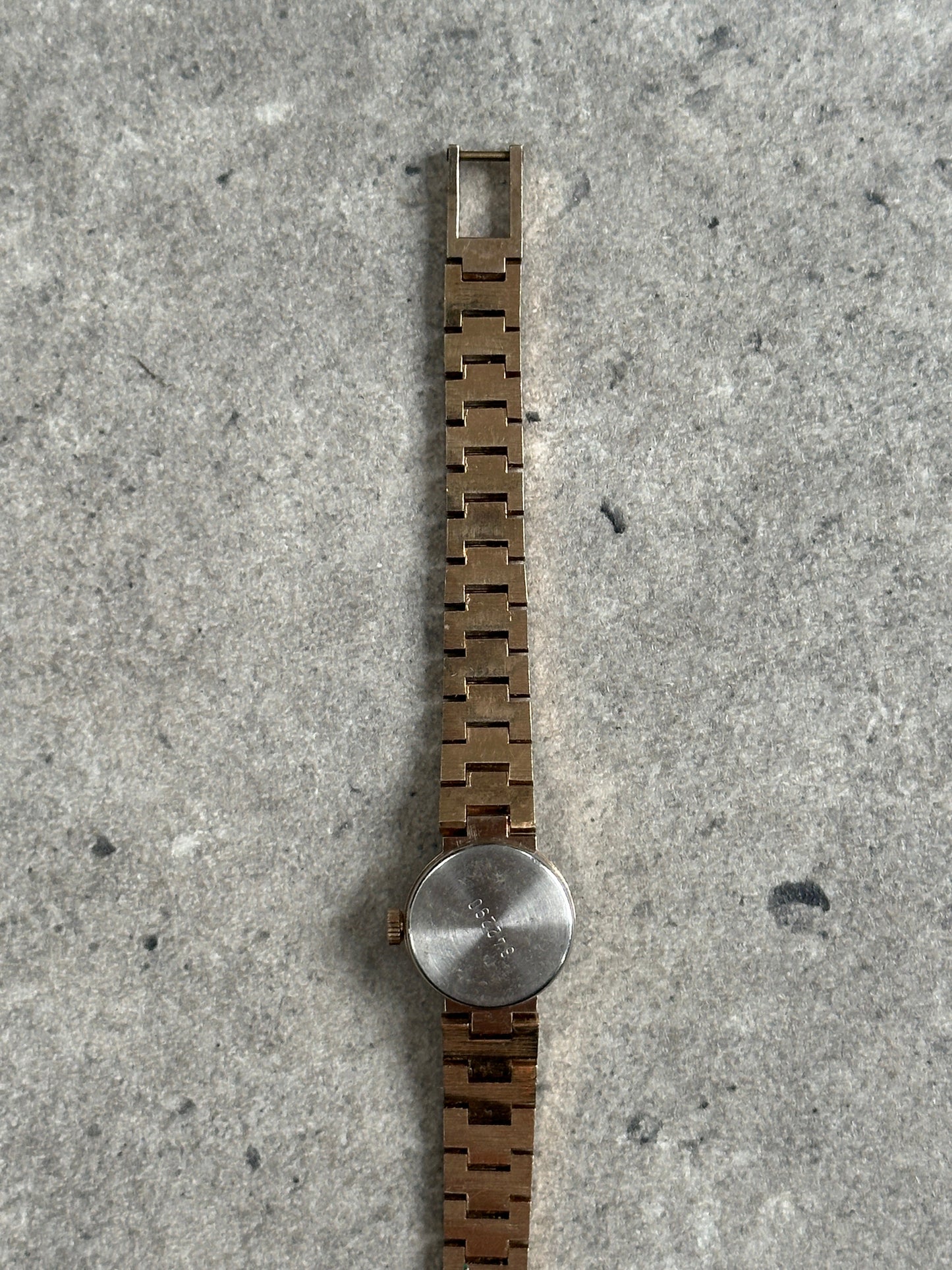 Regus 1970s Swiss Jewel Gold Tone Mechanical Watch
