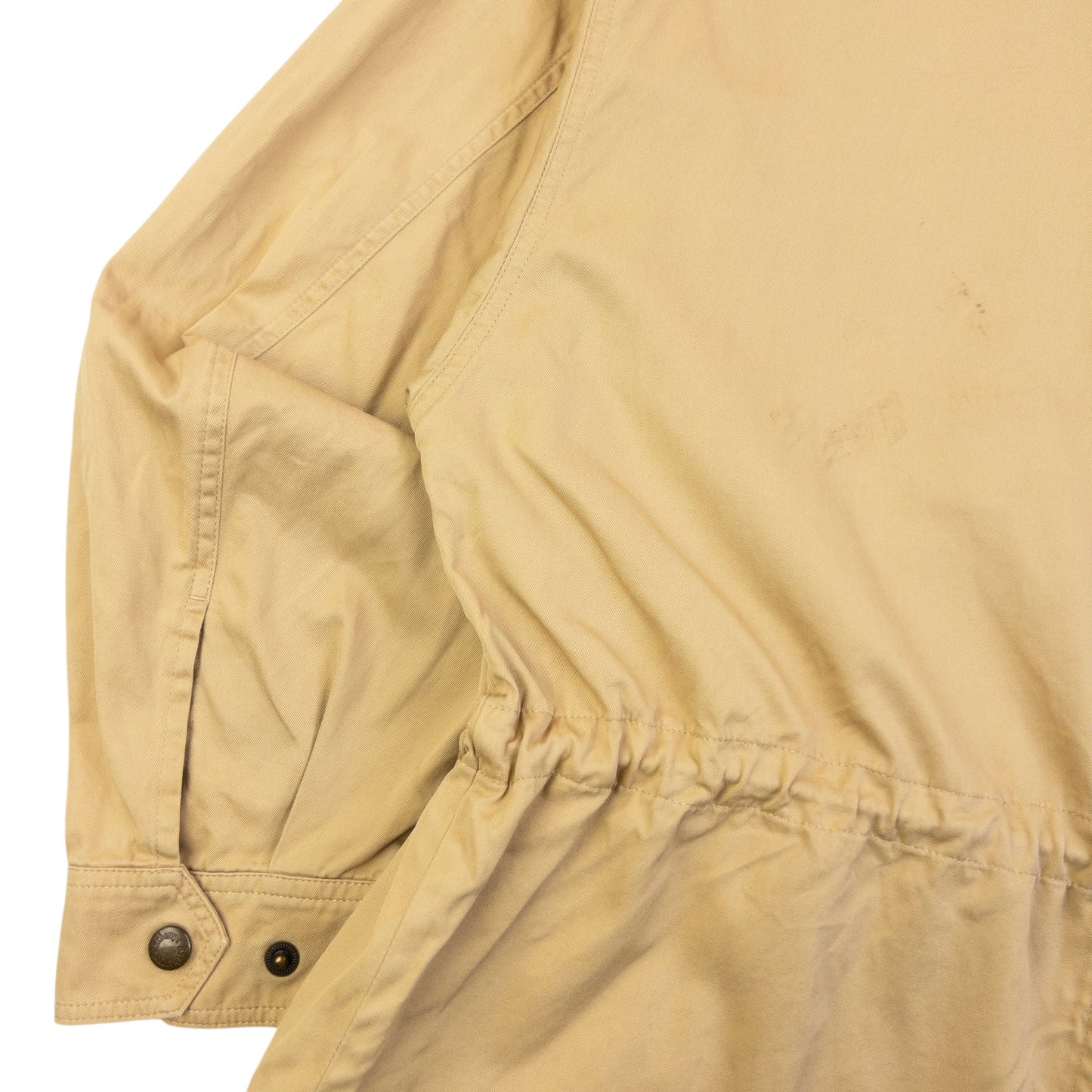 Vintage 90s Burberry Zip Up Jacket Size S | Small, Beige