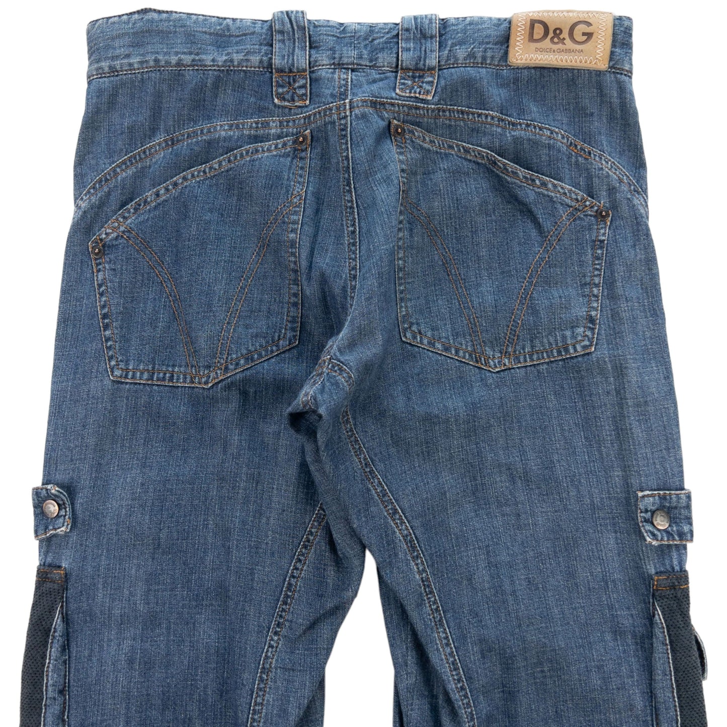 Vintage Archive Dolce and Gabbana Multi Pocket Cargo Jeans Size W32