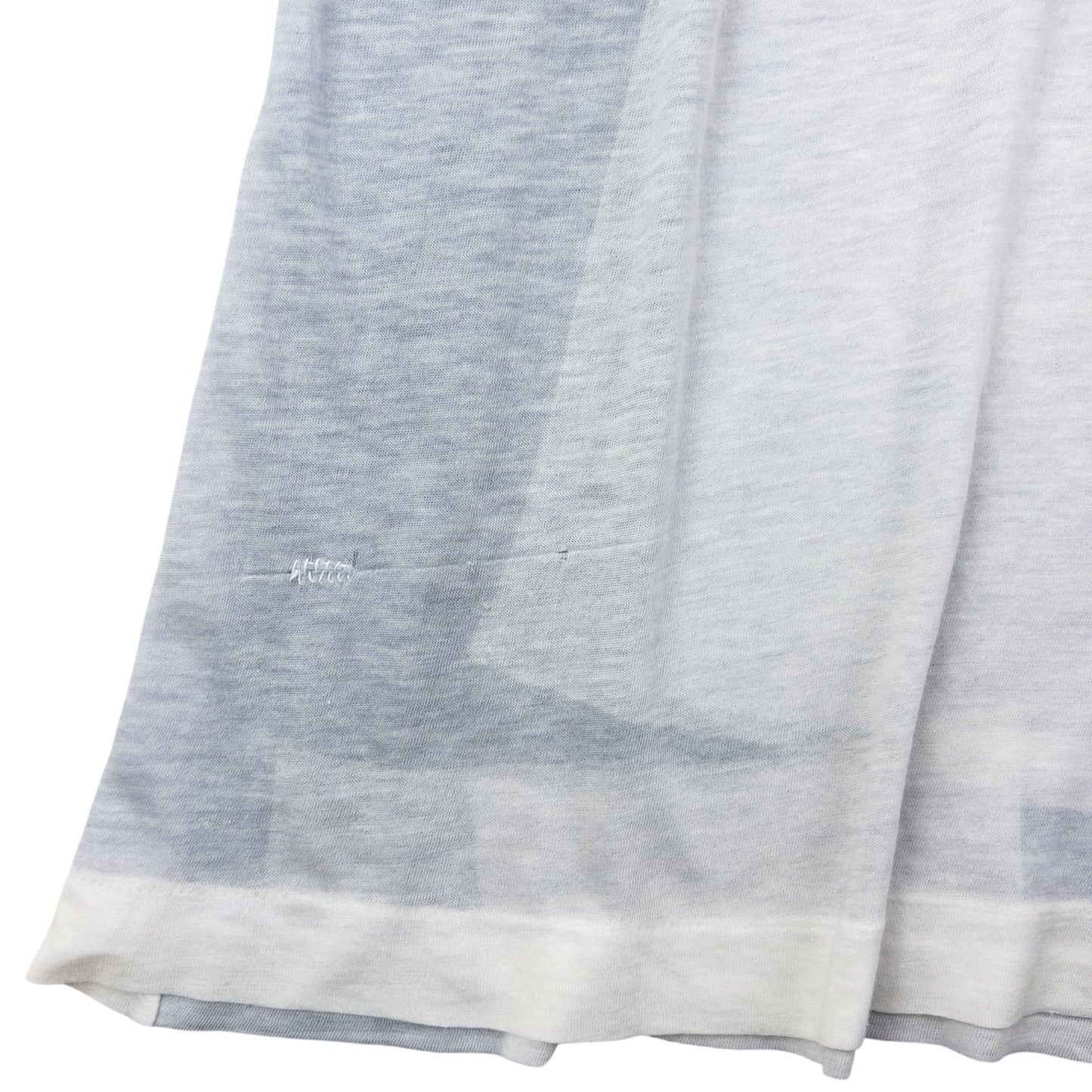 Vintage 90s Yohji Yamamoto Lightweight Print Maxi Dress Womens Size M | Medium, Grey