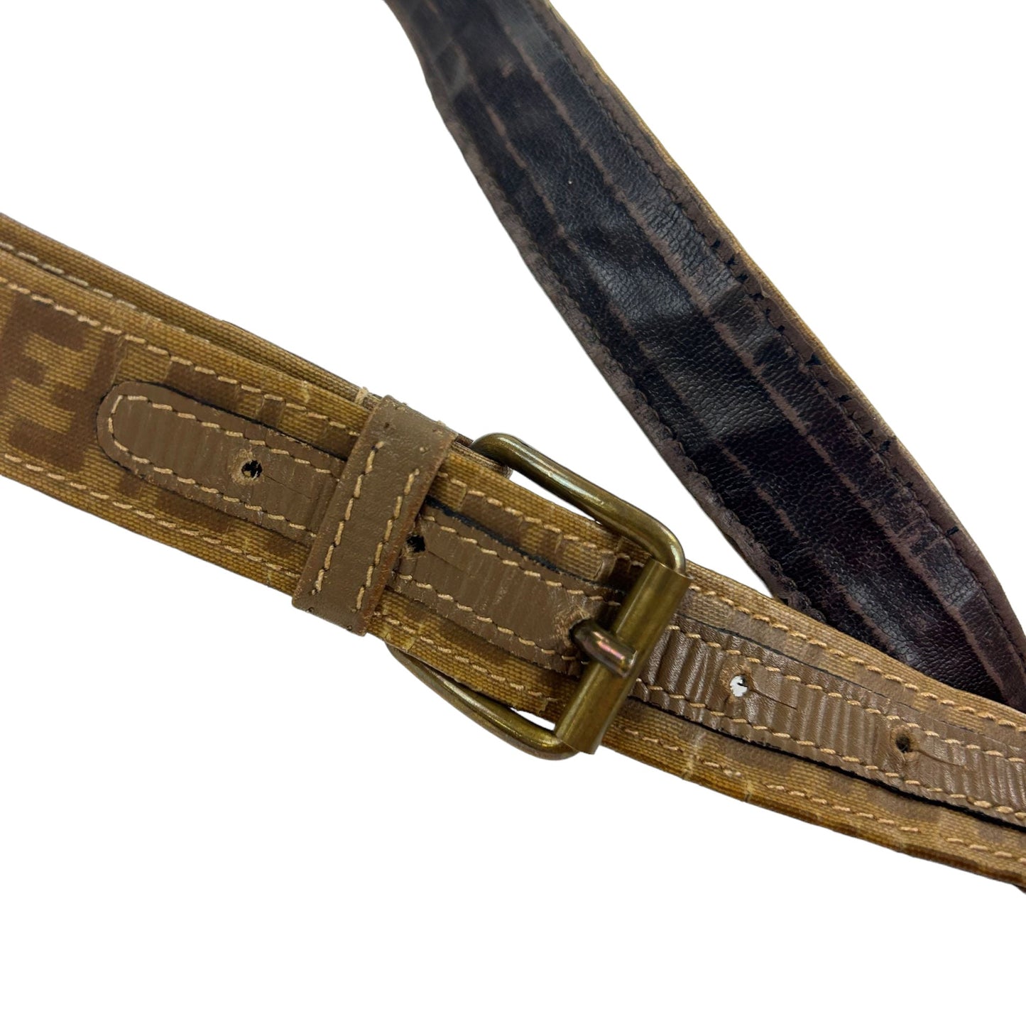 Vintage Fendi Monogram Belt Size 24" to 28"