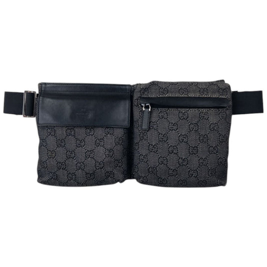 Vintage Gucci Monogram Crossbody Bag