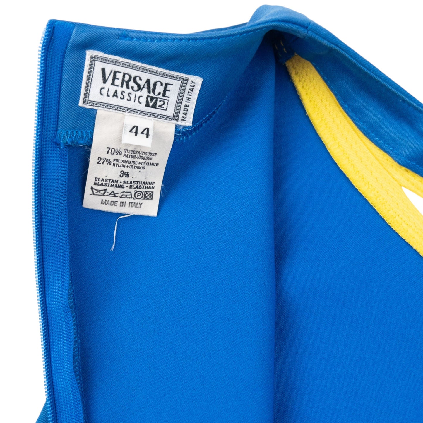 Vintage 90s Versace Classic V2 Dress Womens Size M