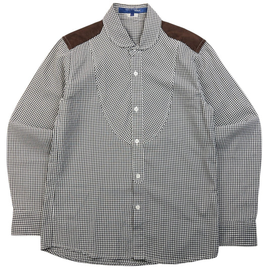 Vintage 2000s Junya Watanabe X Comme Des Garçons MAN Button Up Shirt Size S | Small, Multicoloured