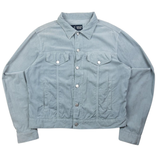 Vintage Armani Jeans Lightweight Corduroy Jacket Size XS