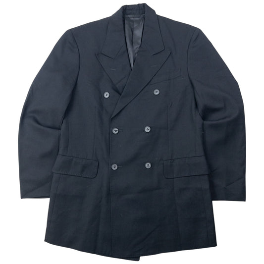 Vintage 90s Yohji Yamamoto D'Urban A.A.R Button Up Jacket Size M | Medium, Black