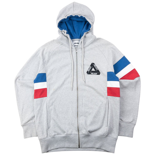 Vintage Palace Ragu Zip Hood Hoodie Size S | Small, Grey