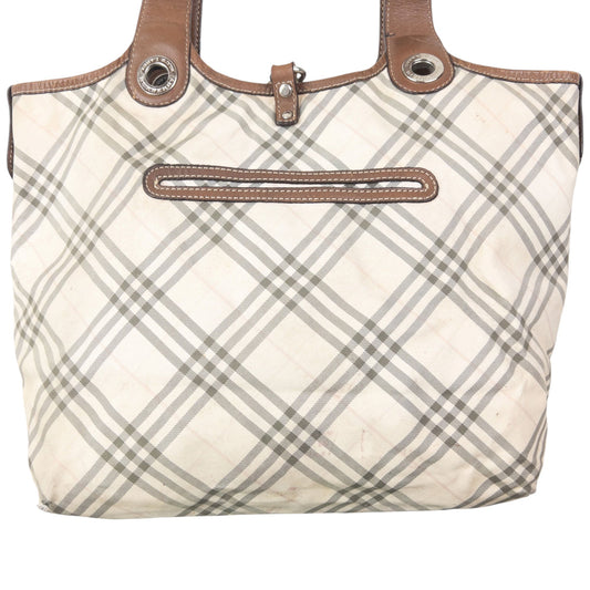 Vintage 2000s Burberry Blue Label Nova Check Handbag | O/S, Multicoloured