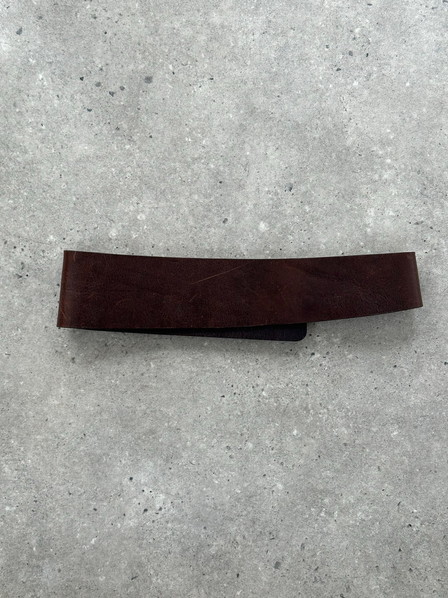 Joeeph 1990s Leather Chunky Belt - W26-30