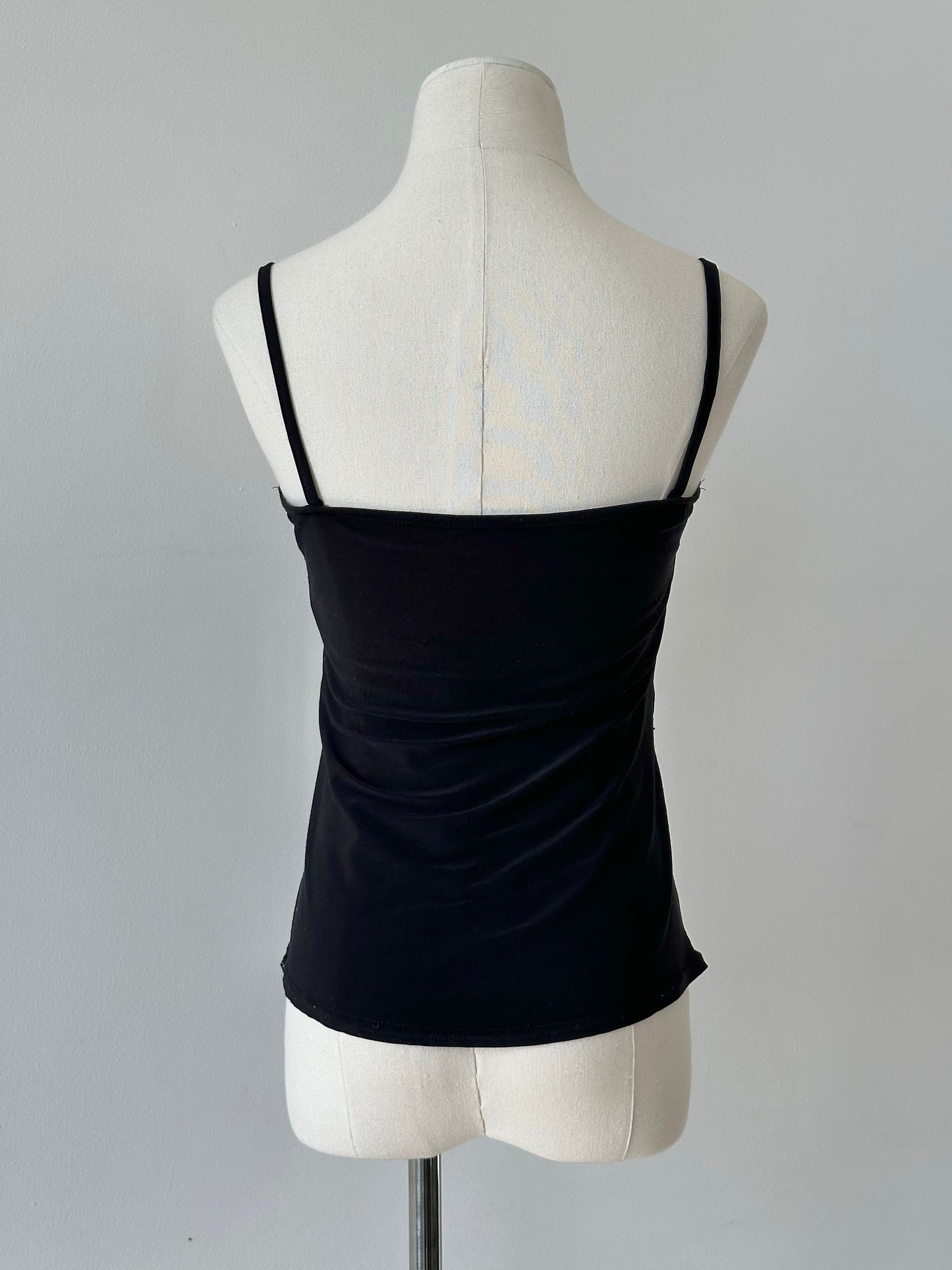 Vintage 1990s Asymmetric Glittery Cami Top - S