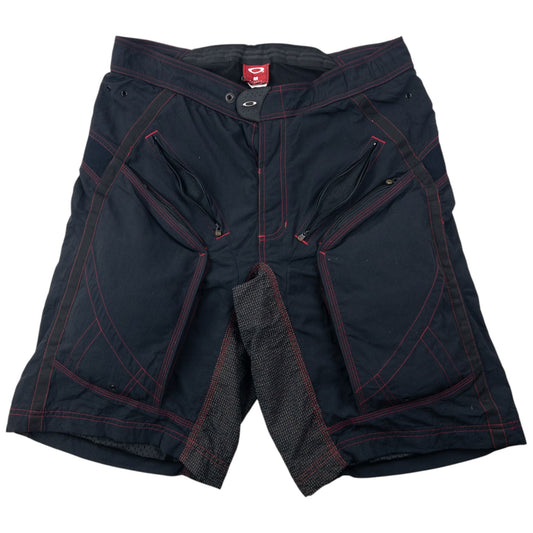 Vintage 90s Oakley Cycling Shorts Size M | Medium, Black