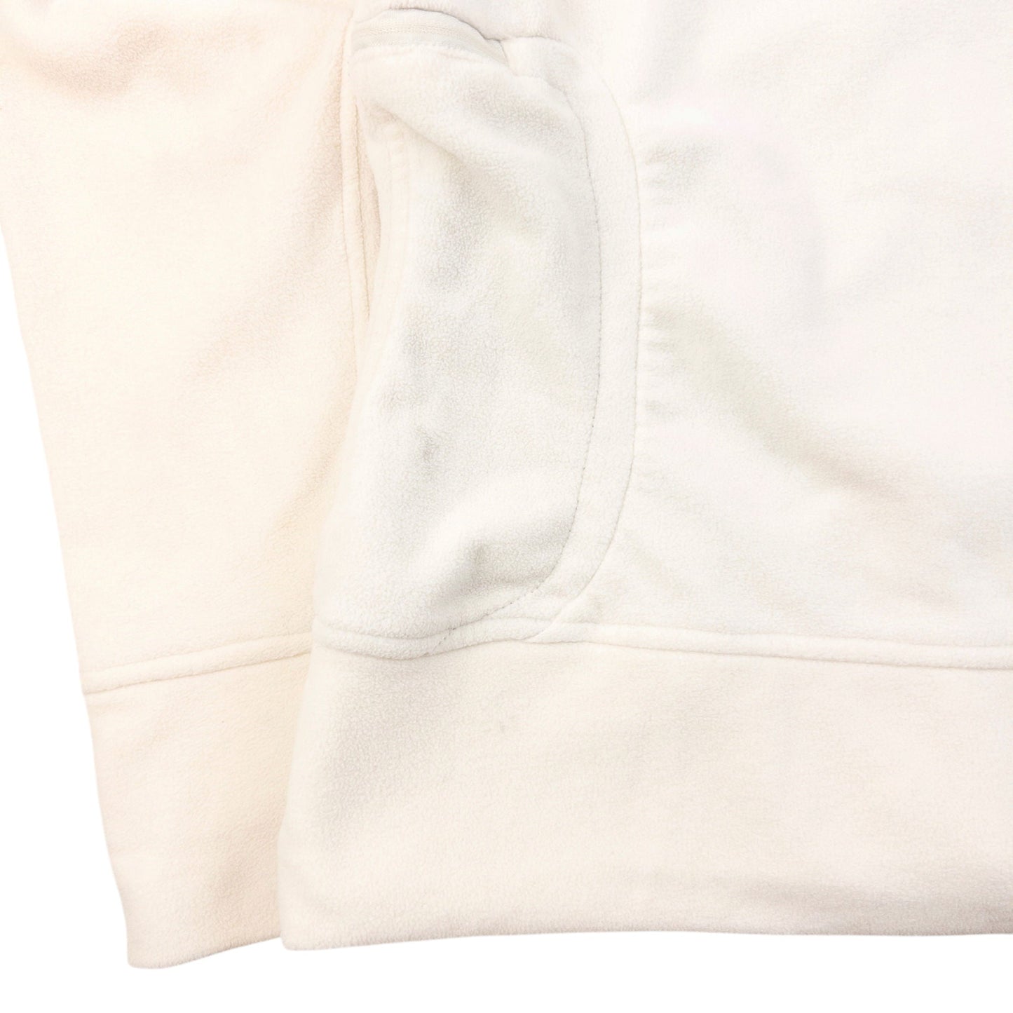 Vintage 90s Oakley Zip Up Fleece Jacket Womens Size M | Medium, Cream