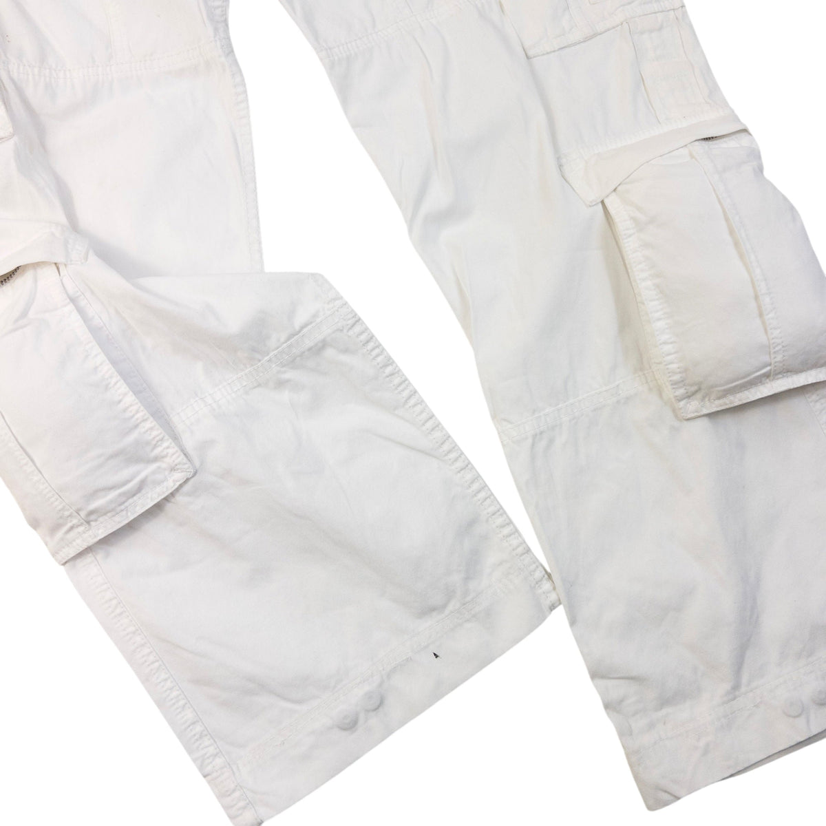 Vintage 2000s Dolce & Gabbana Cargo Trousers Size W35 | W35, White