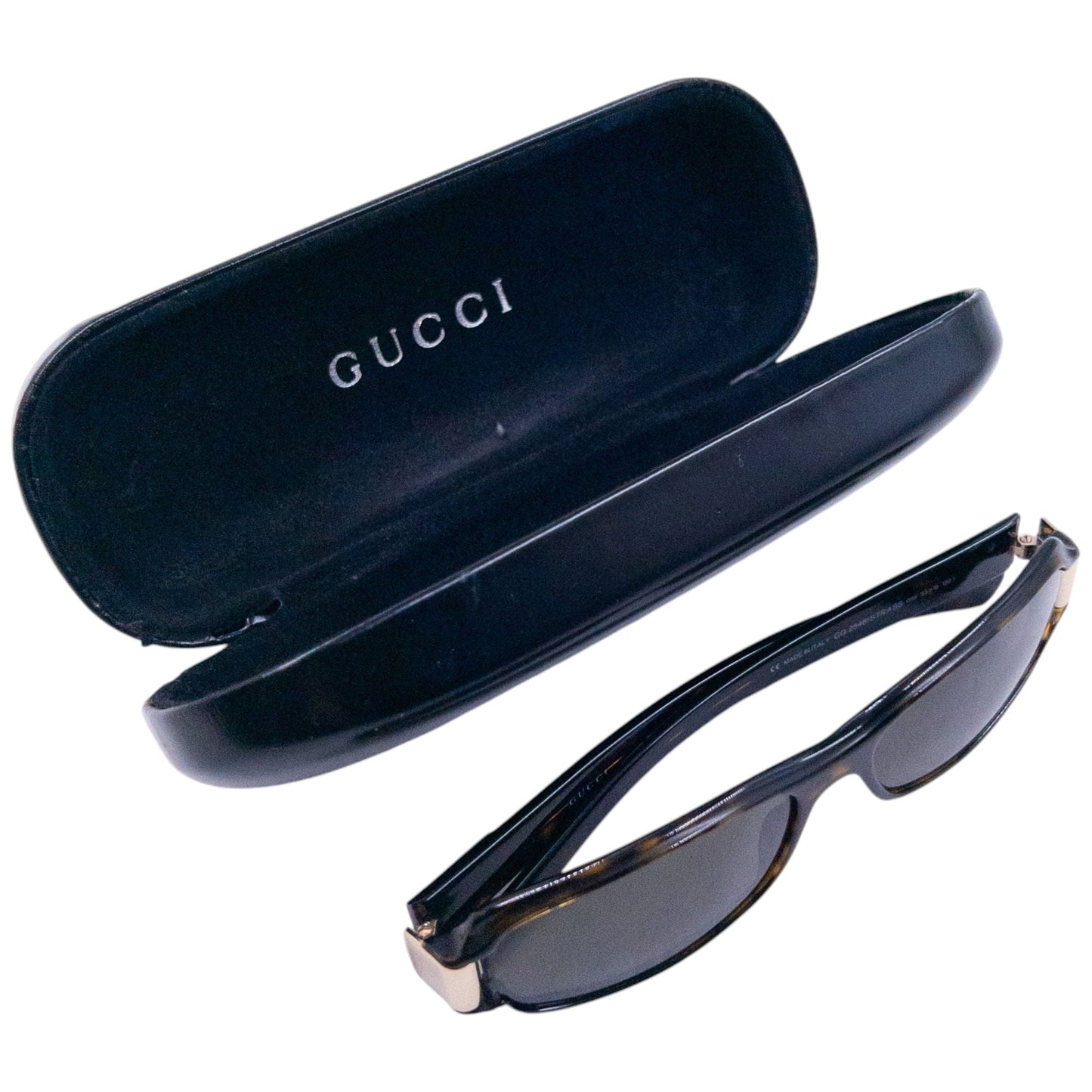 Vintage Gucci Diamonte Tortoise Shell Sunglasses