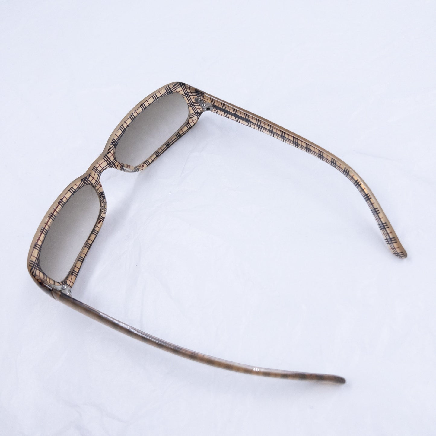 Vintage 2000s Burberry Nova Check Sunglasses | O/S, Beige