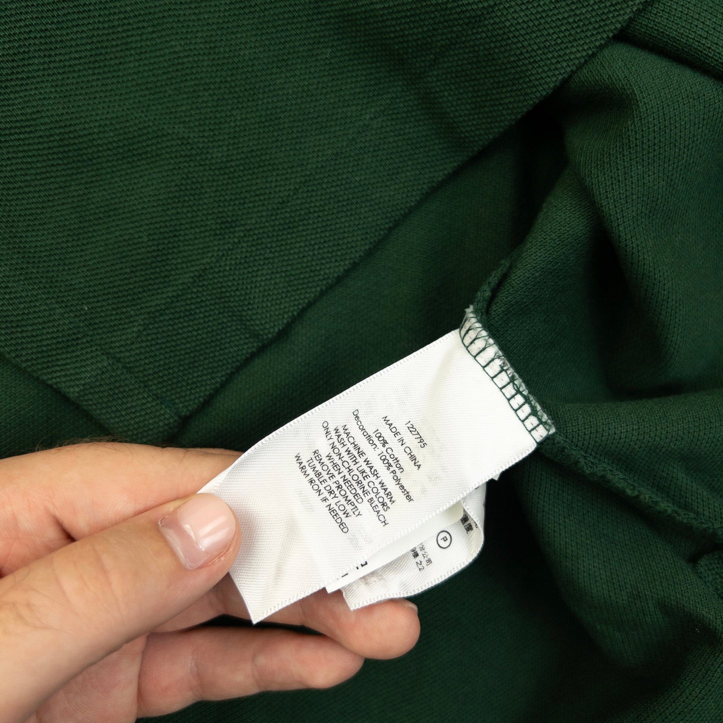 Vintage 90s Polo Ralph Lauren Germany Long Sleeve Polo Shirt Size L | Large, Green