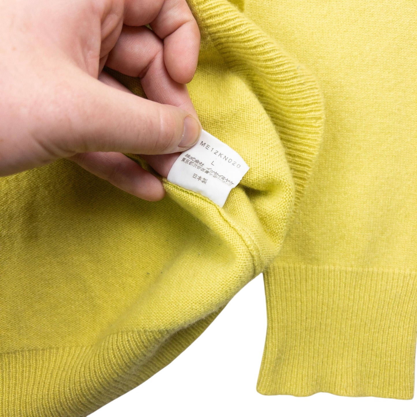 Vintage Issey Miyake MEN Wool Turtleneck Jumper Size M