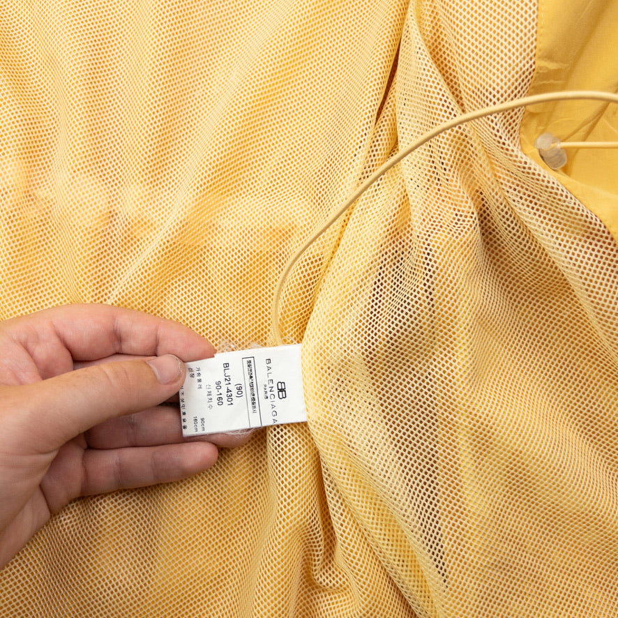 Vintage 90s Balenciaga Zip Up Jacket Womens Size M | Medium, Yellow