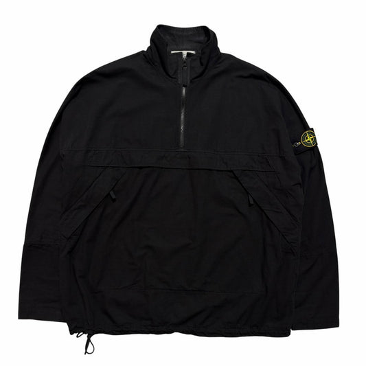 Stone Island pullover Smock Jacket | Large, Black