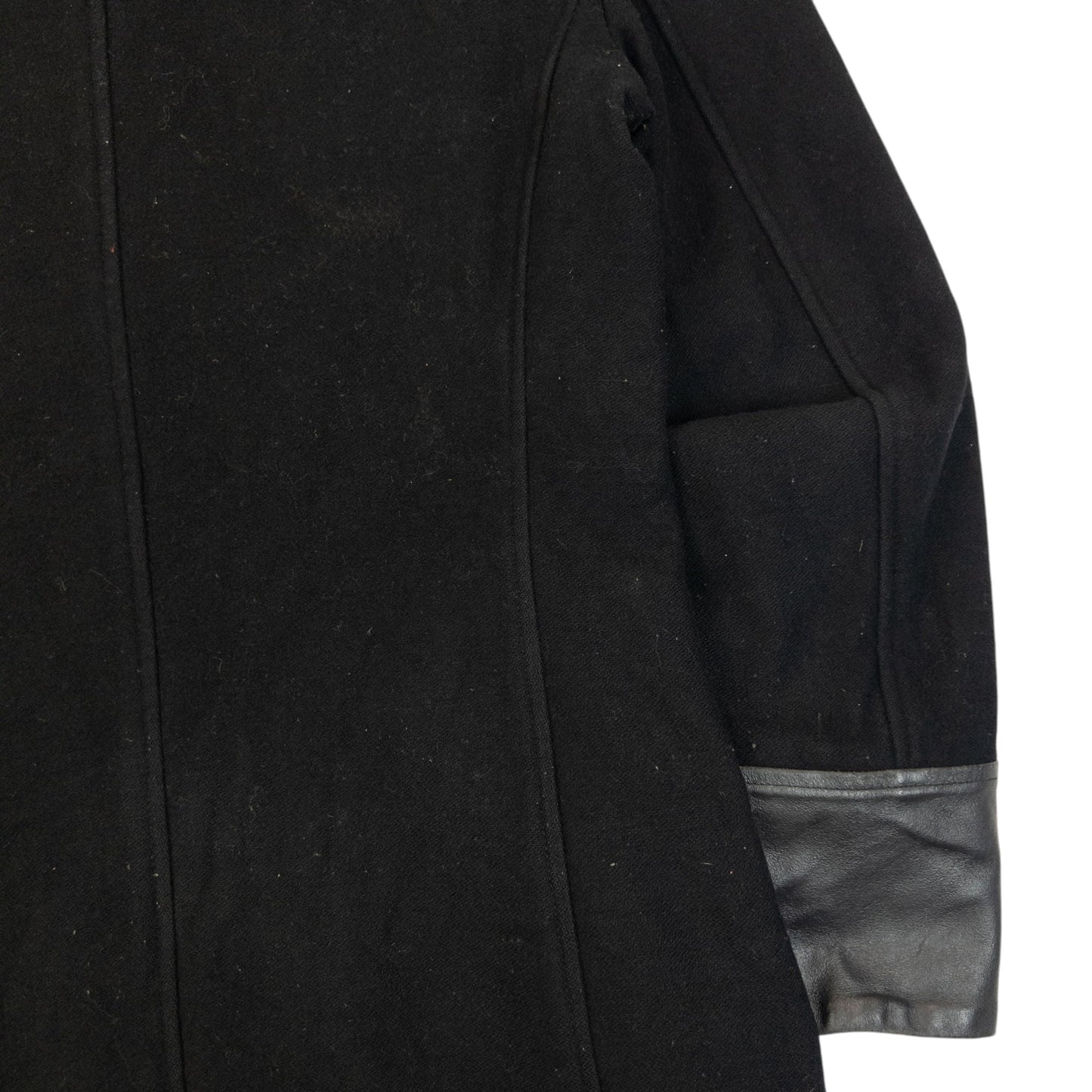 Vintage 2000s Dolce & Gabbana Longline Wool Jacket Womens Size M | Medium, Black