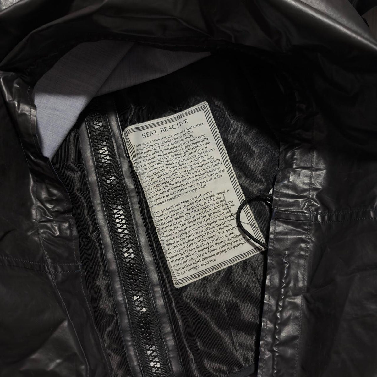 Stone Island 2011 Heat Reactive Jacket | Medium, Black