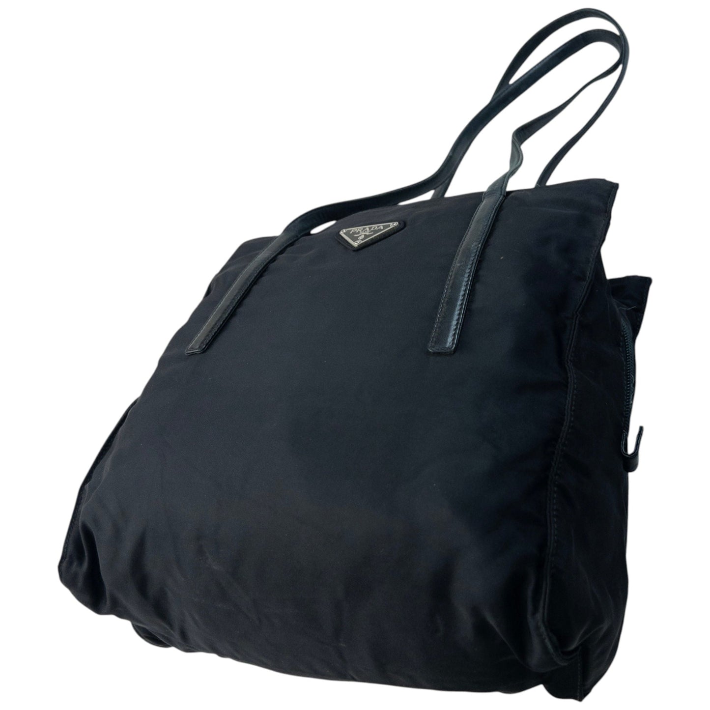 Vintage 2000s Prada Shoulder Bag | O/S, Black