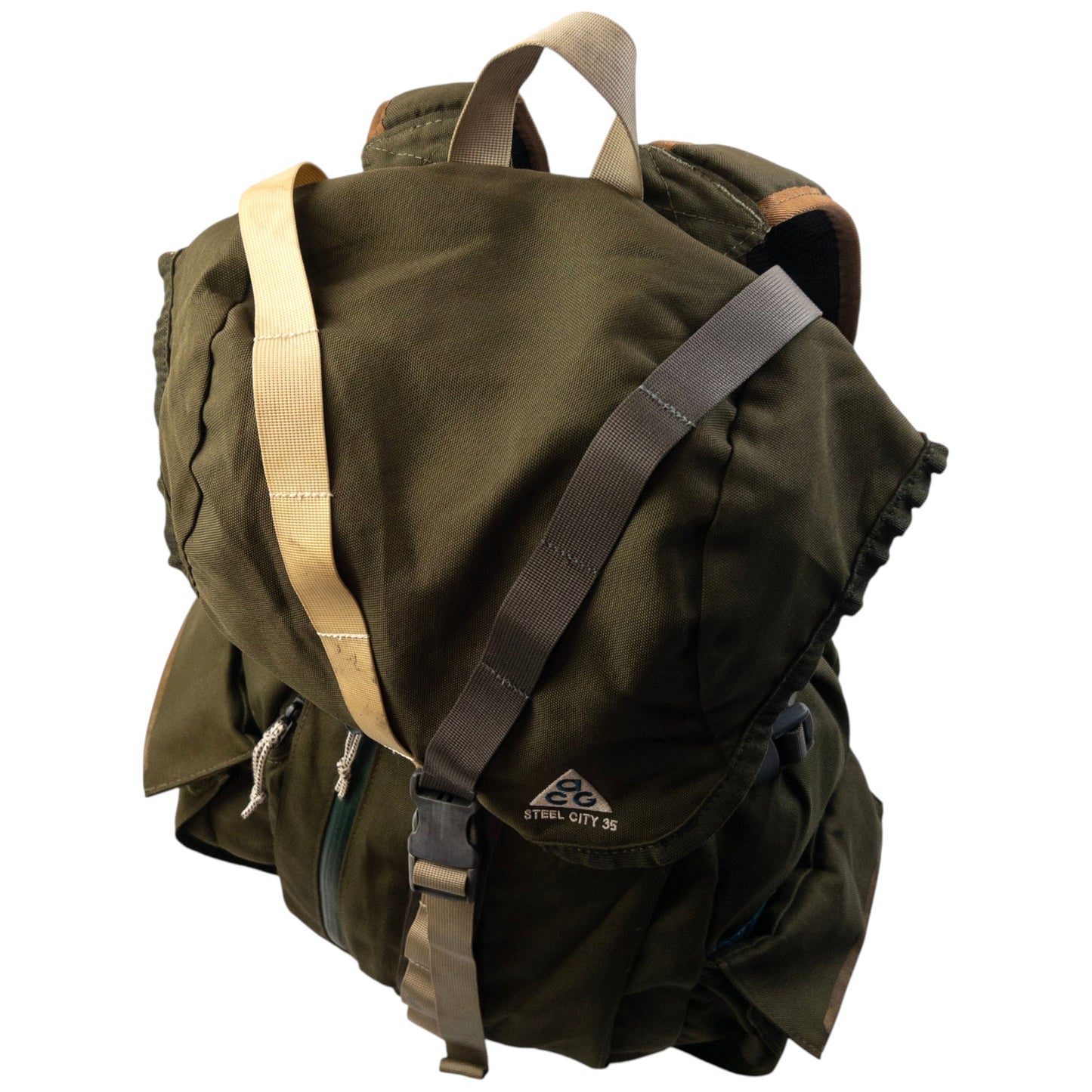 Vintage 2000s Nike ACG Steel City 35 Backpack | O/S, Multicoloured