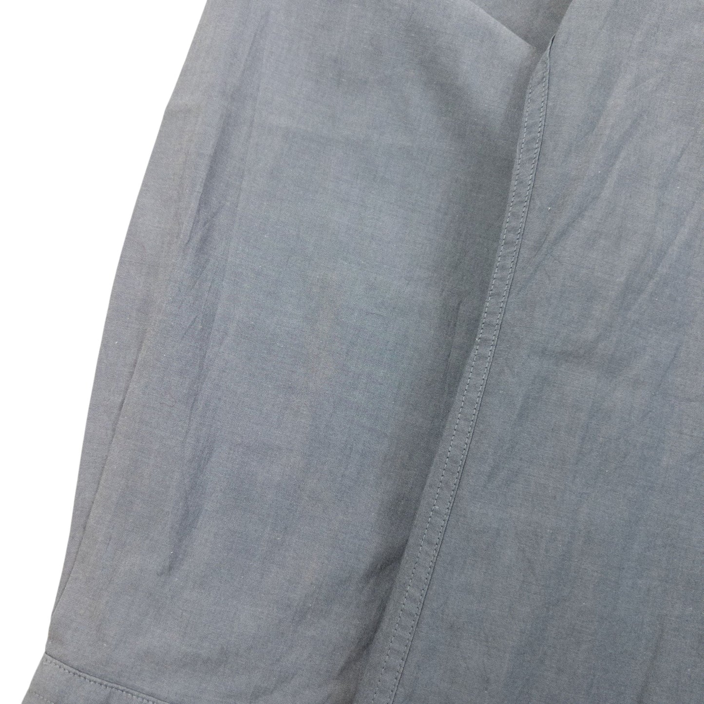 Vintage 90s Yohji Yamamoto D'Urban A.A.R Long Sleeve Button Up Shirt Size S | Small, Grey