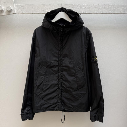 00’s Stone Island Nylon Metal Lamy Flock Jacket (L) | Large, Black