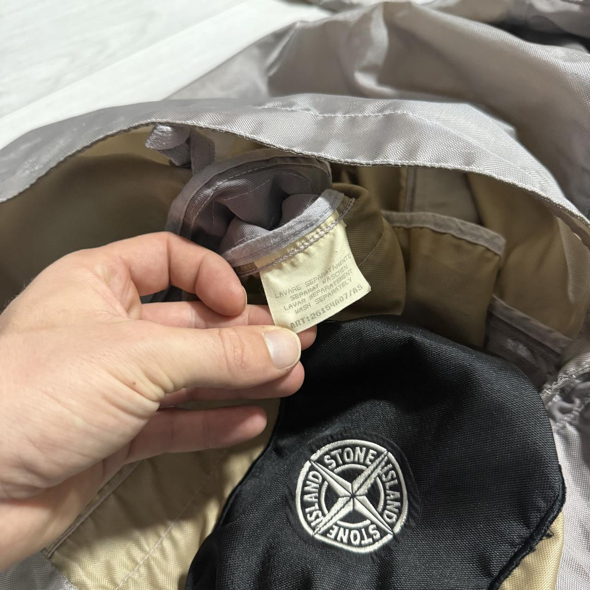 Stone Island 1997 Formula Steel Jacket | XL/XXL, Silver