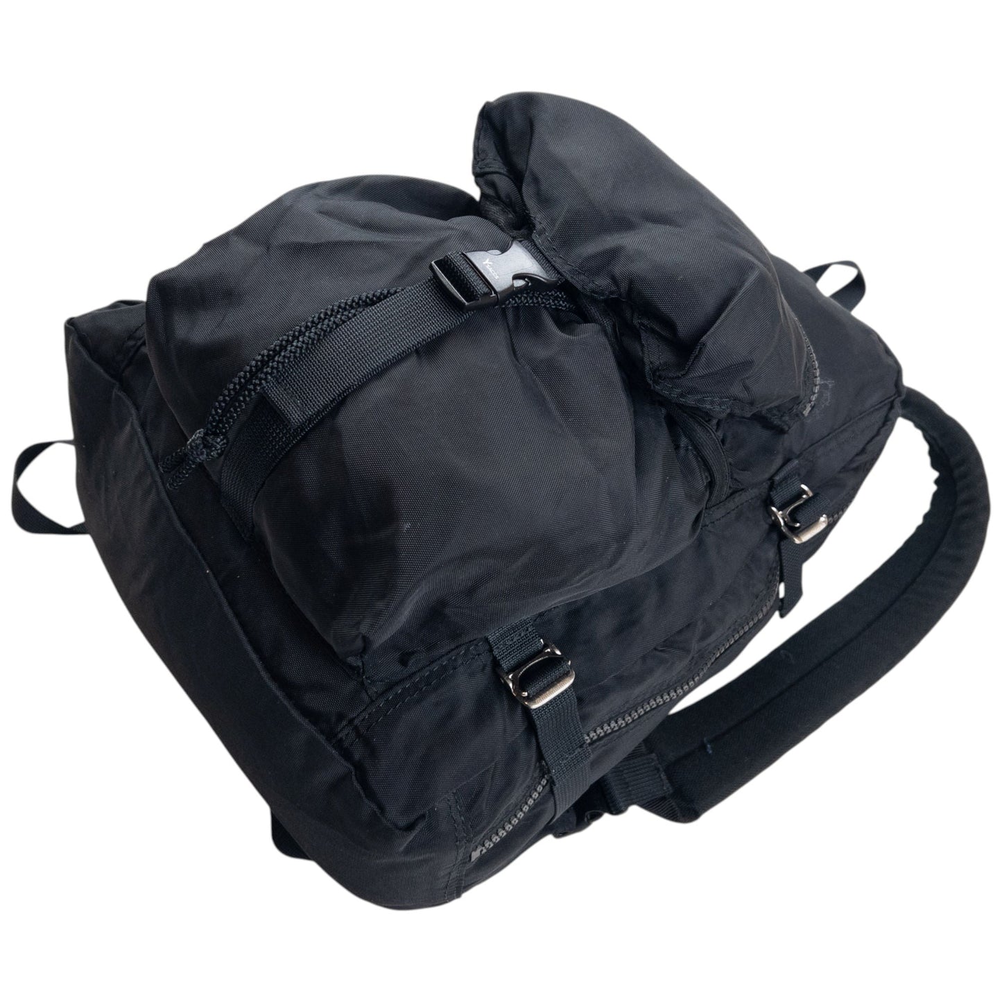 Vintage 90s Y'Saccs By Yohji Yamamoto Cargo Backpack | O/S, Black