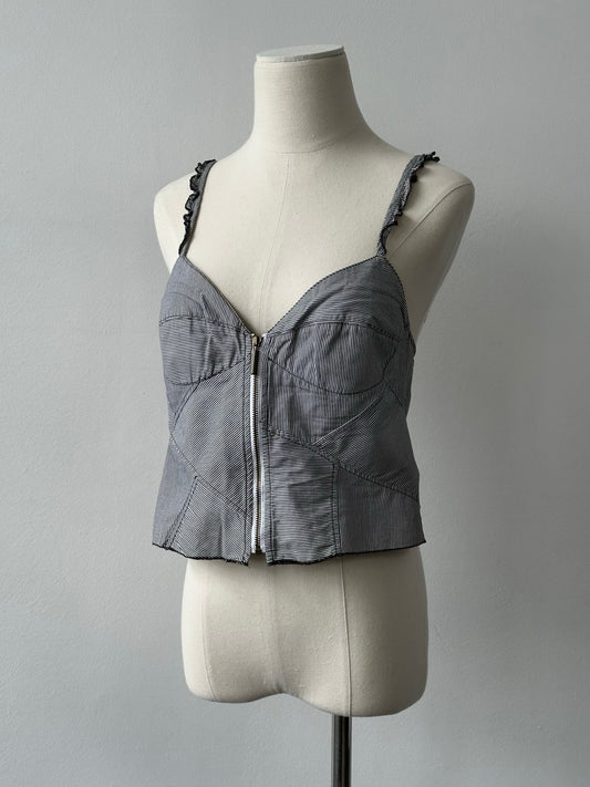 Armani Jeans 1990s Pure Cotton Top - S/M