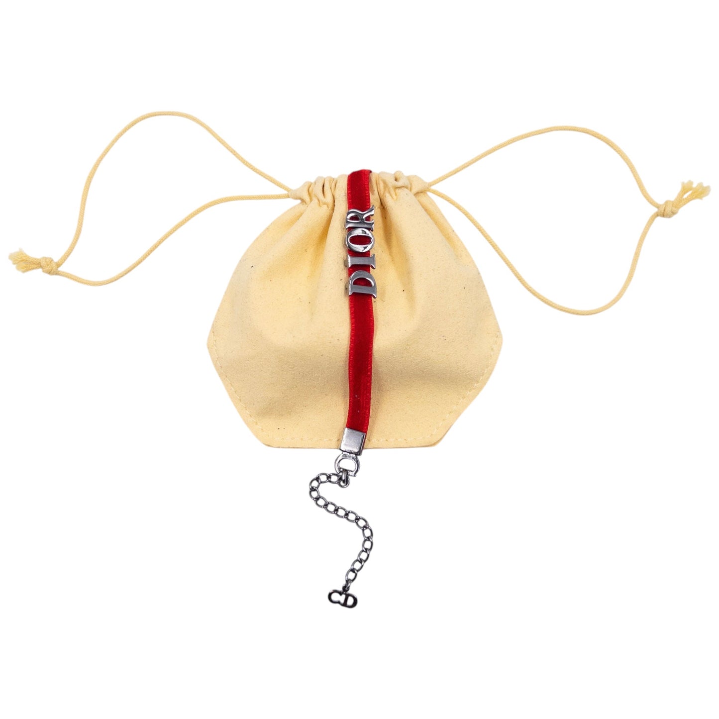 Vintage Dior Velvet Ribbon Bracelet