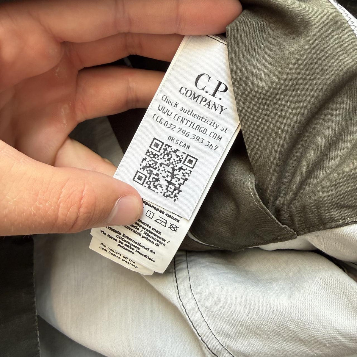 CP Company Military Issue La Mille Jacket (S/M) | Small, Green