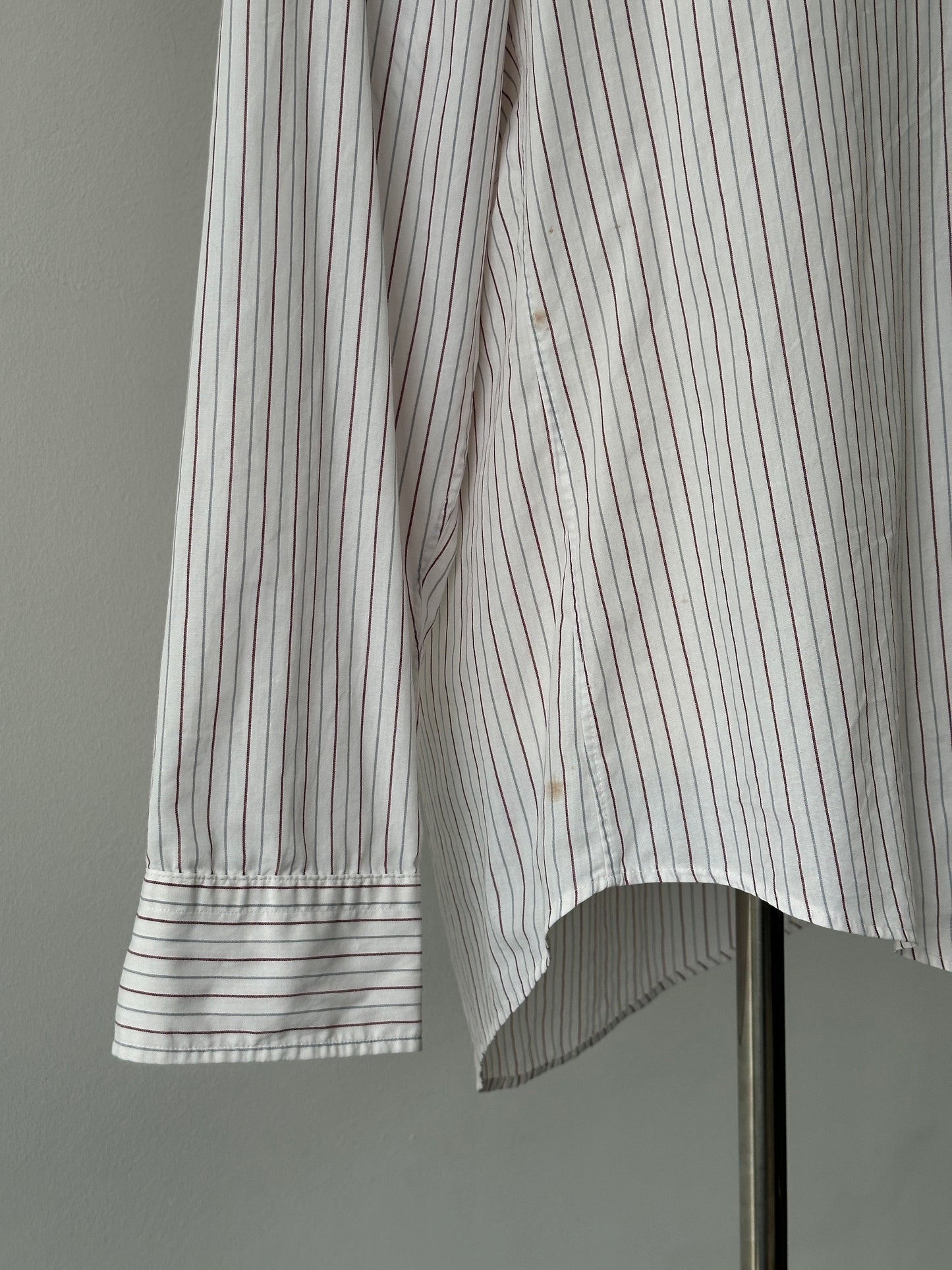 Christian Dior 1990s Cotton Striped Shirt - M