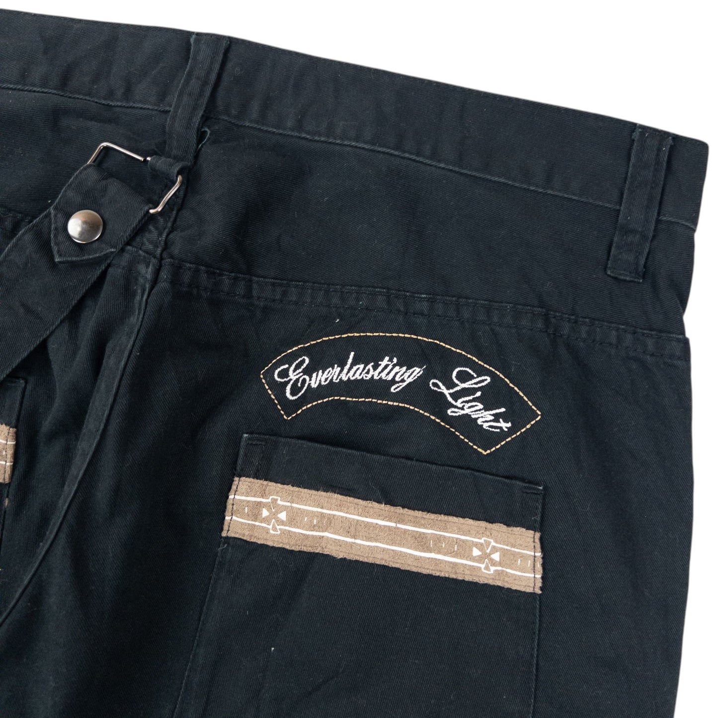 Vintage 2000s PPFM Zip Leg Trousers Size W34 | W34, Black