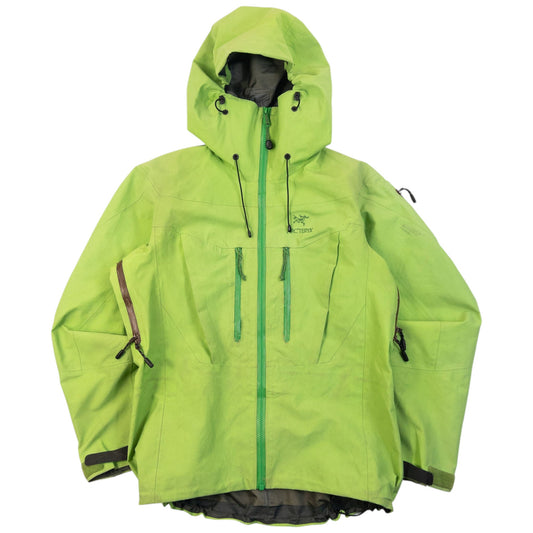 Vintage Arcteryx ALpha SV Goretex Pro Shell Zip Up Jacket Womens Size M | Medium, Green