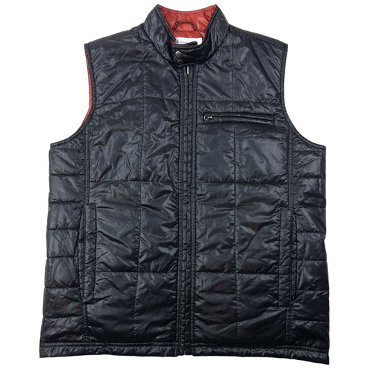 Vintage 2000s Comme Des Garçons SHIRT Reversible Quilted Gilet Size S | Small, Black