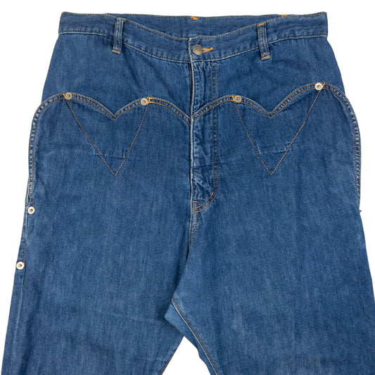 Vintage Mercibeaucoup By Issey Miyake Lightweight Denim Jeans Size W34