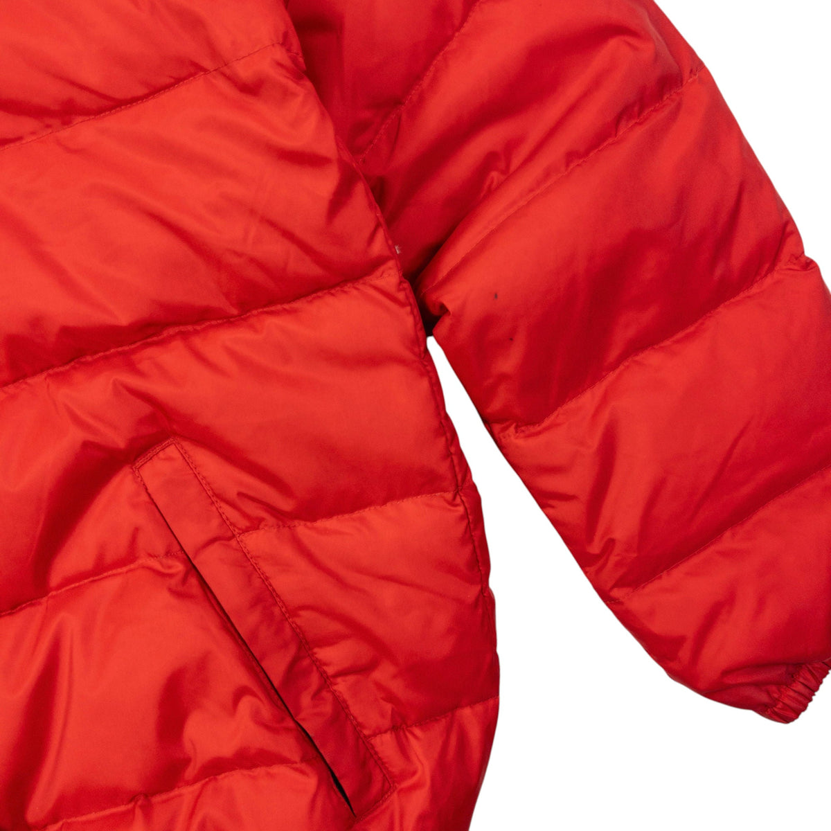 Vintage 2000s Ralph Lauren Polo Jeans Puffer Jacket Womens Size M | Medium, Red