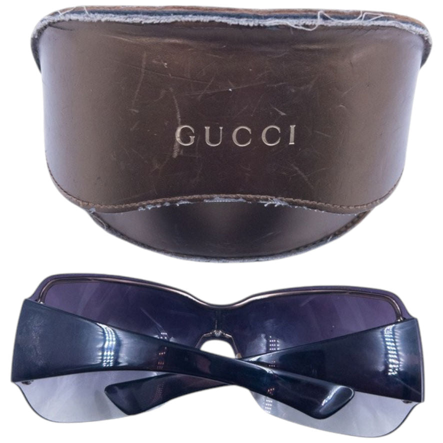 Vintage 2000s Gucci Rimless Sunglasses | O/S, Grey