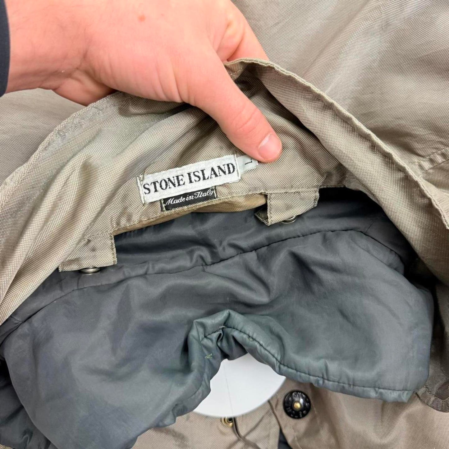 Stone Island Formula Steel Parka (L) | Large, Red