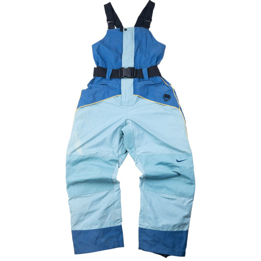 Vintage 2000s Nike ACG Stormfit Full Zip Belted Snowboarding Dungarees Size M