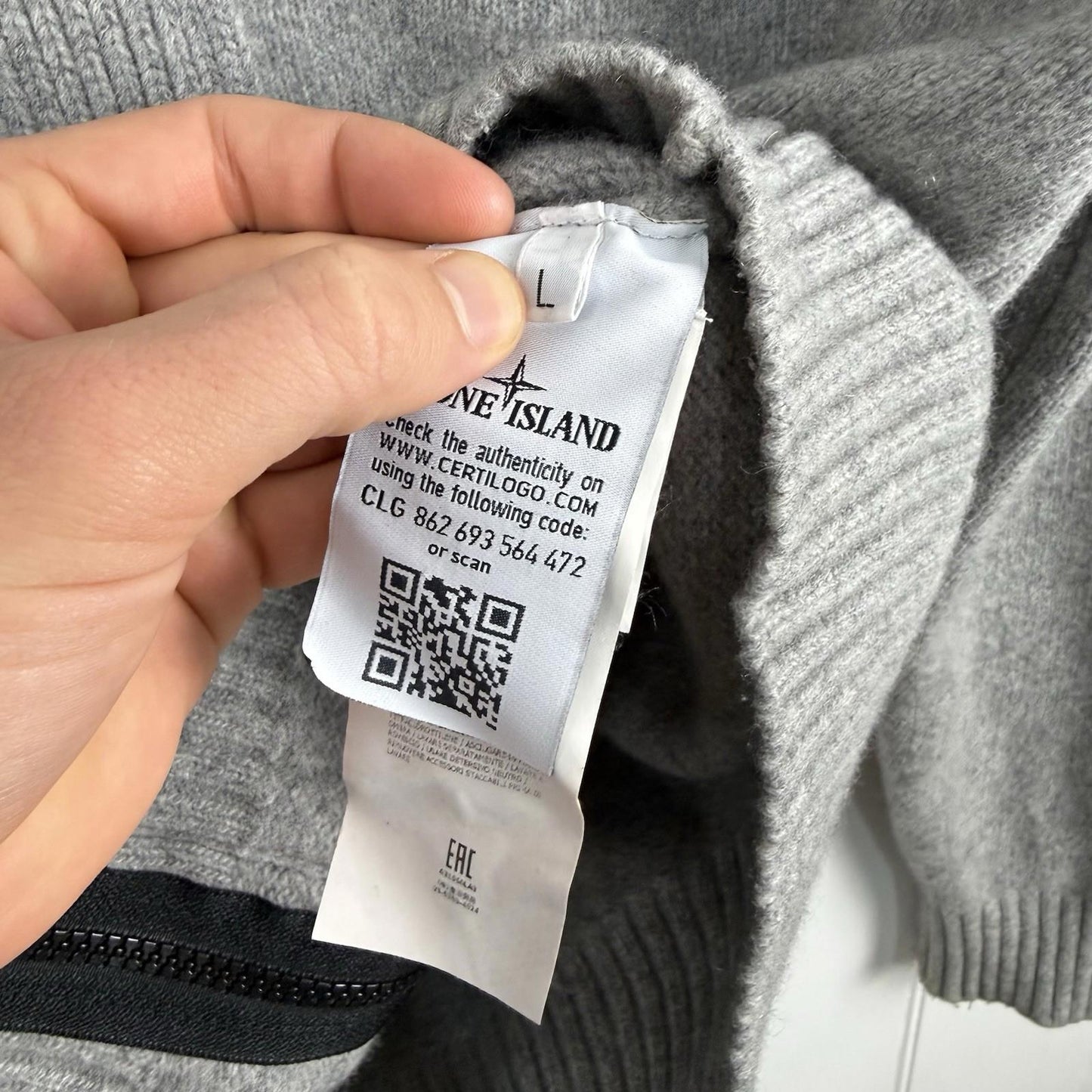 Stone Island Wool Button Cardigan (M) | Medium, Multicoloured