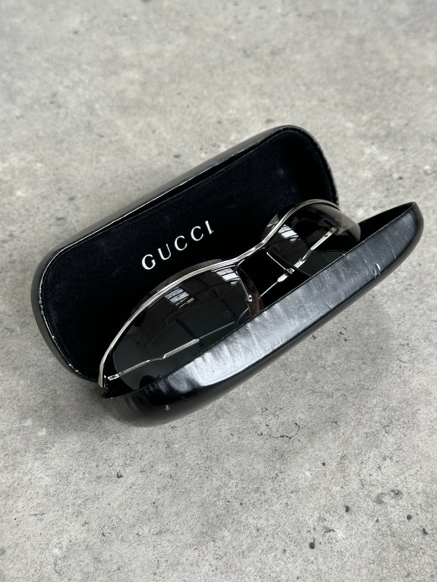 Gucci 2000s Rimless Sunglasses