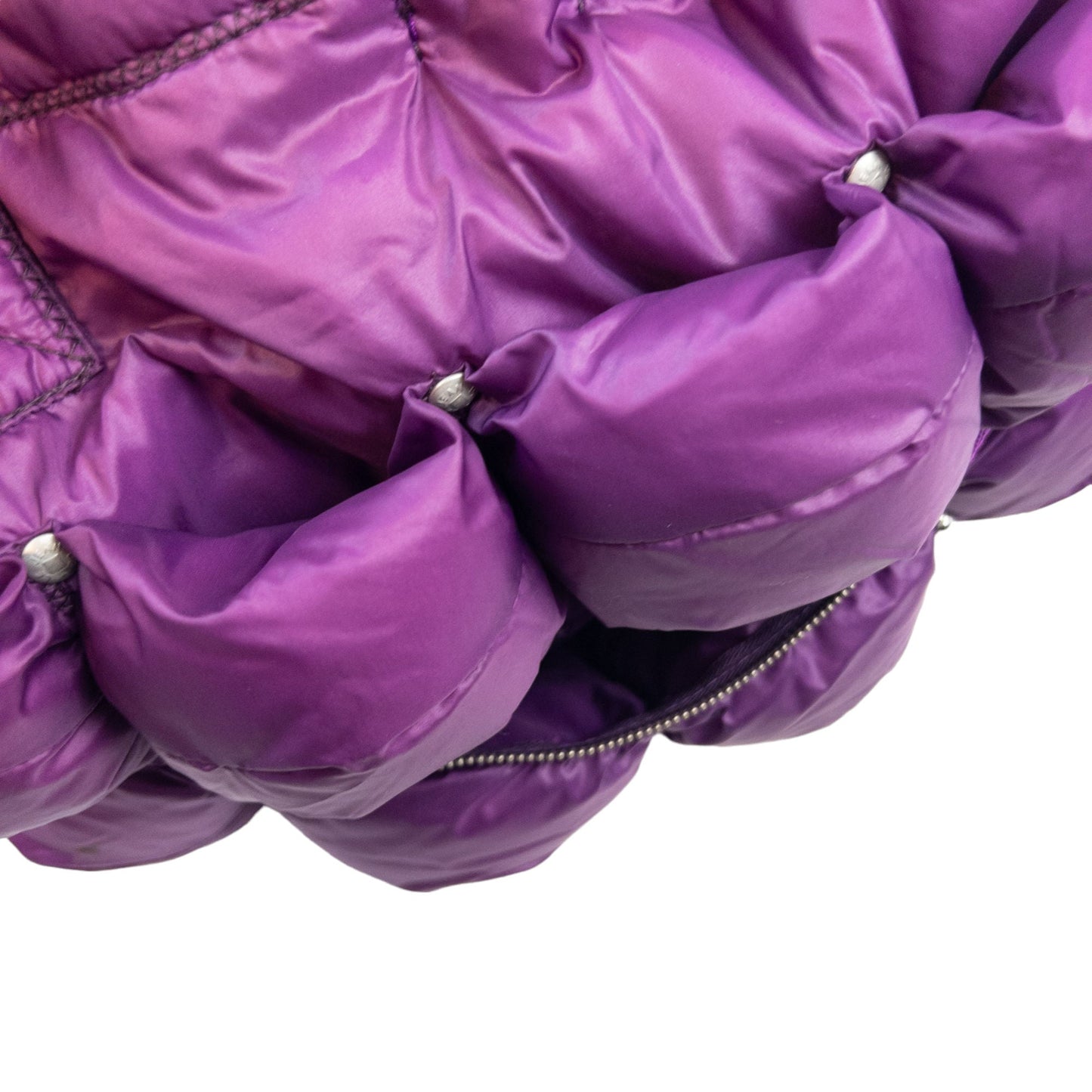Vintage 2000s Marithe + Francois Girbaud Puffer Pocket Shoulder Bag | O/S, Purple